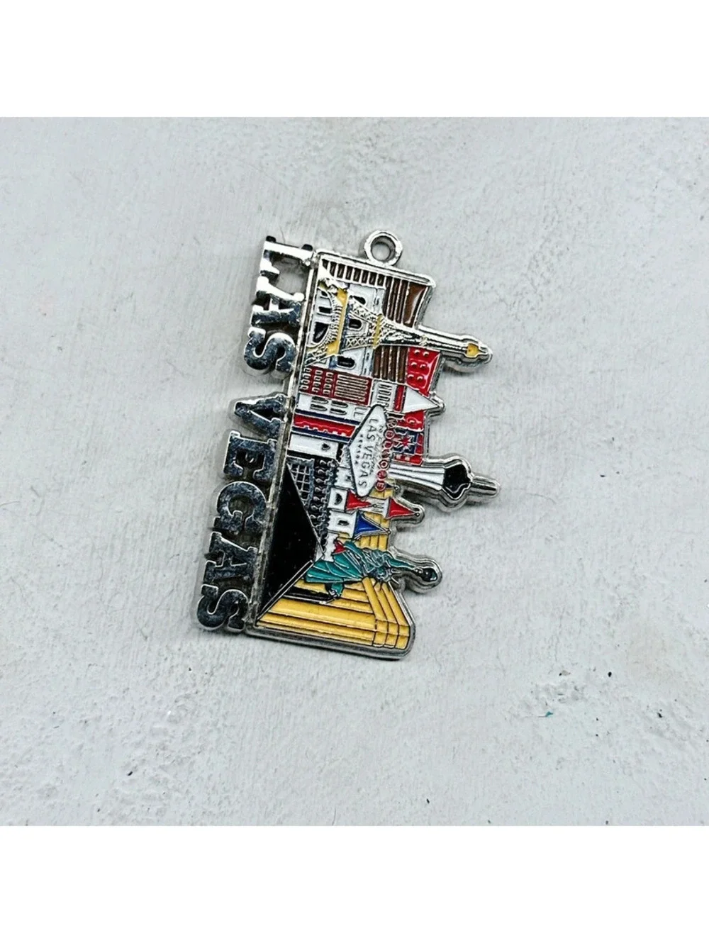 7326gc. Las Vegas Pendant Silvertone